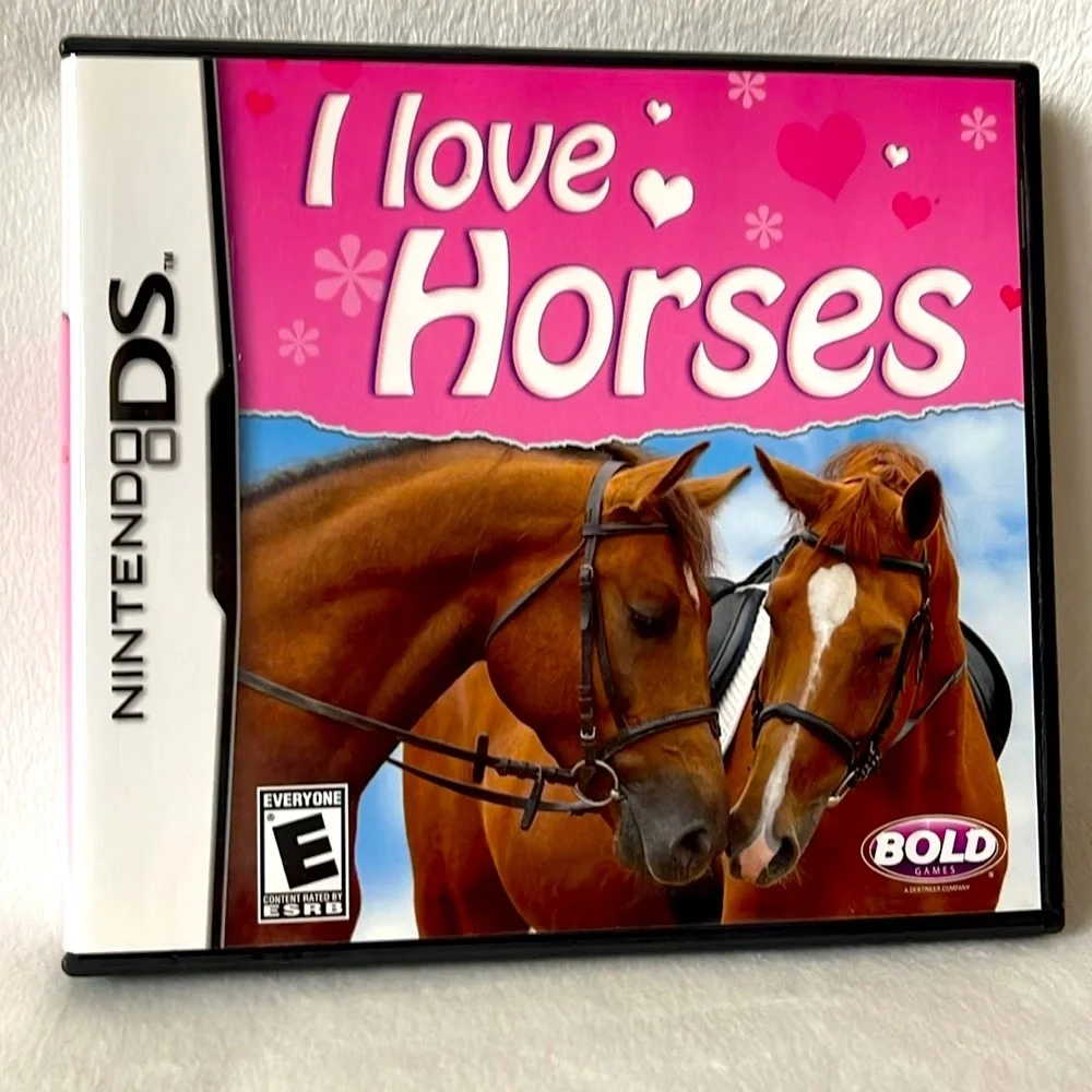 Nintendo DS I Love Horses Video Game Complete with Case with Manual